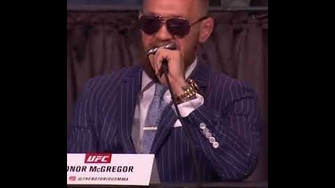 Conor McGregor Iconic Line To Jeremy Stephens