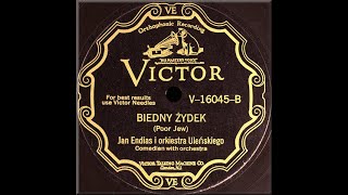 Ethno-American 78rpm recordings in the US 1928 V-16045 Song of the doctor ^ Biedny Żydek@lemkovladek