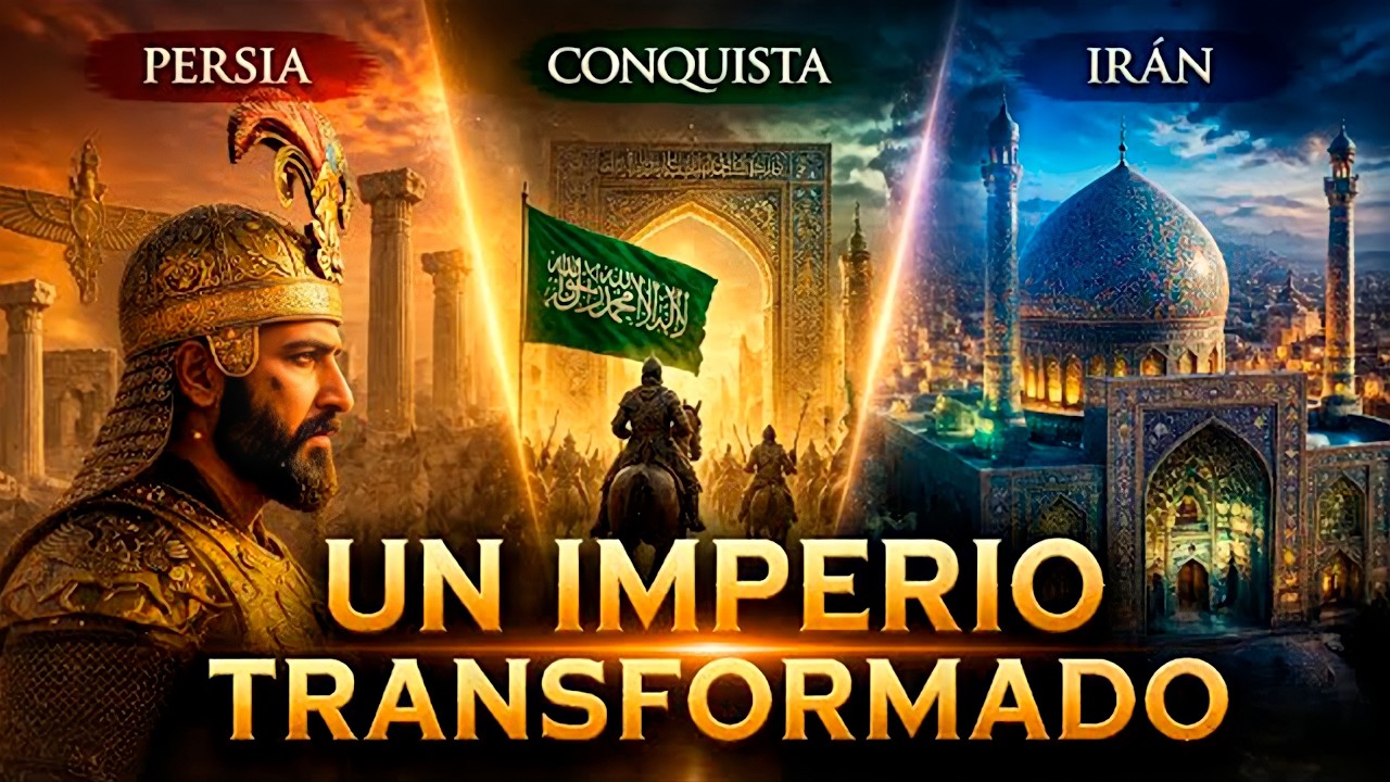Cómo PERSIA pasó a ser IRÁN  y Se CONVIRTIÓ en MUSULMÁN