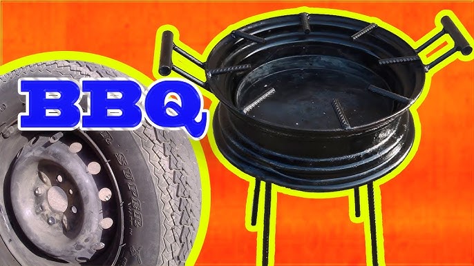 Upcycled Stove from Old Rims - Perfect for Car Camping in Mexico