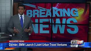 Daimler, Bmw Launch 5 Joint Urban Travel Ventures
