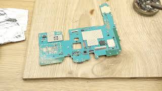 Замена разъема usb на Samsung Galaxy Tab A SM-T580 / Replacing the usb connector with Tab A SM-T580