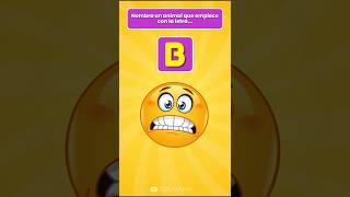 nombra un animal que empiece con la letra B