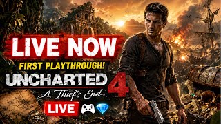 First Time Playing Uncharted 4 LIVE 😱 | Is It Really a Masterpiece?