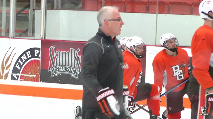 BGSU Hockey Coach Chris Bergeron Mic'd Up