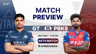 #ipl2026 GT vs PBKS 46th Match Prediction - Playing 11 &amp; Pitch Report
