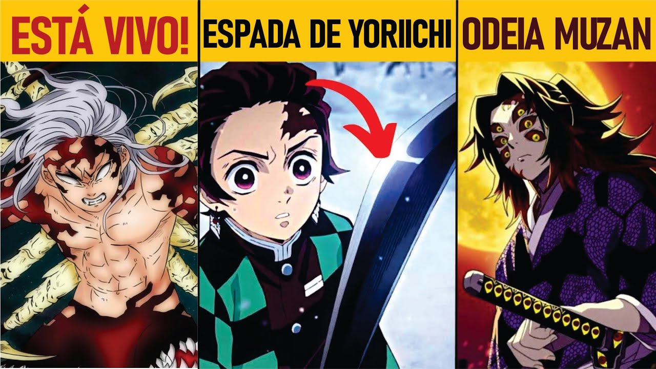 SIGNIFICADO DE CADA COR DE ESPADA DE DEMON SLAYER! #shorts 