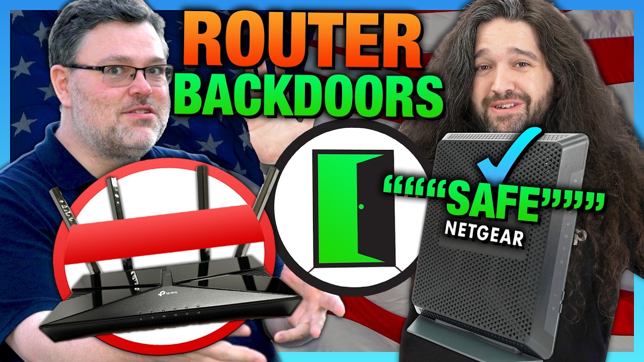 "There's a Secret Backdoor in Netgear" Routers, ft. Wendell of Level1 Techs