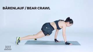 101 Fitness - Ex 012 Bärenlauf Bear Crawl Ge
