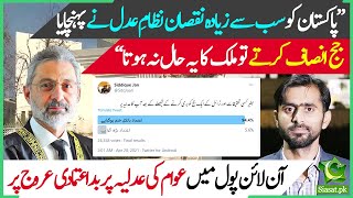 Pakistani journalists respond to Siddique Jan's twitter poll over Justice Qazi Faiz Isa case