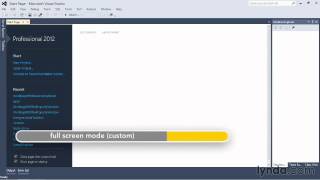 Optimizing Visual Studio configurations with the Settings dialog