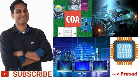 Computer Organization and Architecture/#COAIntroduction/#COAPreView/#COA/#JNTUH/#R18/#R16/#PrasadSir