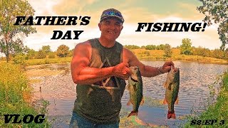 FATHER'S DAY FARM POND FISHING w/Jinx | S2:Ep3