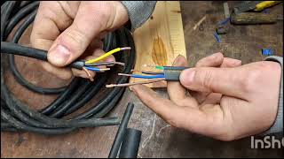 видео: Самый простой способ соединения кабеля для скважинного насоса (монтаж термоусадочной трубки) картинка: Самый простой способ соединения кабеля для скважинного насоса (монтаж термоусадочной трубки)