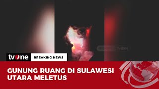 Download lagu [BREAKING NEWS] Mencekam! Begini Penampakan Erupsi Gunung Ruang yang Disertai Petir! | tvOne