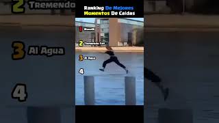 TOP 5 MOMENTOS MEJORES CAIDAS (Parodia) Rankings EN ESPAÑOL #shorts  #humor