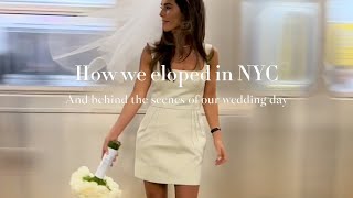 How we got married in New York when we’re from the UK!