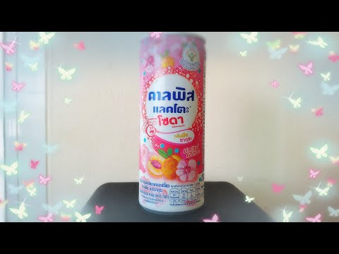 รีวิวคาลพิสแลคโตะโซดา กลิ่นพีชซากุระ Calpis Lacto  limited edition