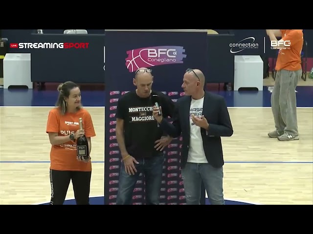 Ai microfoni di streamingsport.it Andrea CALLEGARO  Head Coach Montecchio.