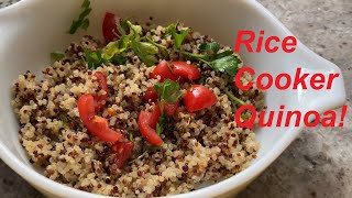 How to Make Quinoa in a Rice Cooker - Hungry Huy