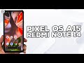 WAJIB COBA! Install Custom Rom PixelOS Redmi Note 14 - SMOOTH & GA ADA IKLAN!