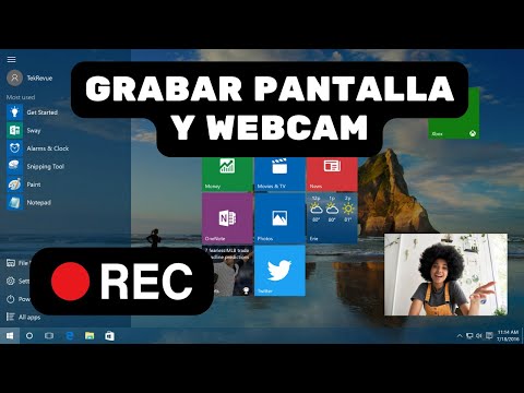 Cómo Grabar pantalla y Webcam (OBS Studio tutorial)