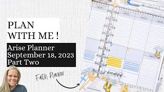 Plan With Me! | Arise Devotional Planner | Part Two | September 19-24, 2023