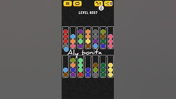 ball sort puzzle level 6057