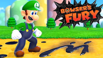 Je Luigi ve hře Bowser Fury?