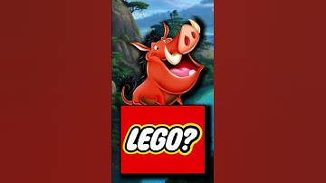 Lego PUMBAA from The Lion King! #lego #disney
