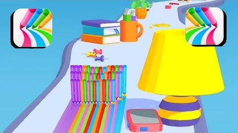 Pencil Rush 3D Max Level - All Levels Gameplay (iOS & Android) Walkthrough part 10