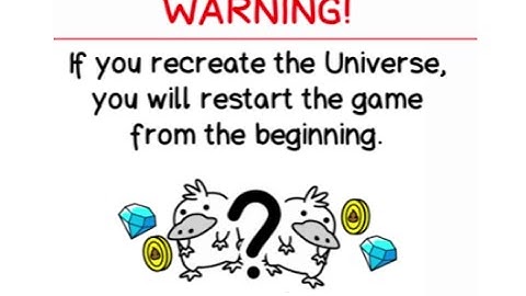 Platypus Evolution · GamePlay #15 · Restart · New Universe!