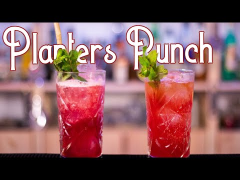PLANTERS PUNCH cocktail & mocktail