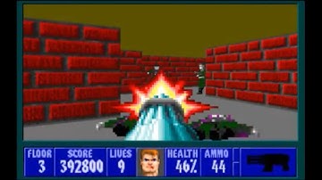 Wolfenstein 3D: Ultimate Challenge (Custom Level Mod) - Episode 2 Floor 3