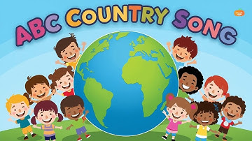 ABC Country Song for Kids | Learn the Alphabets with Country Names and Flags | Pumpkin Yards