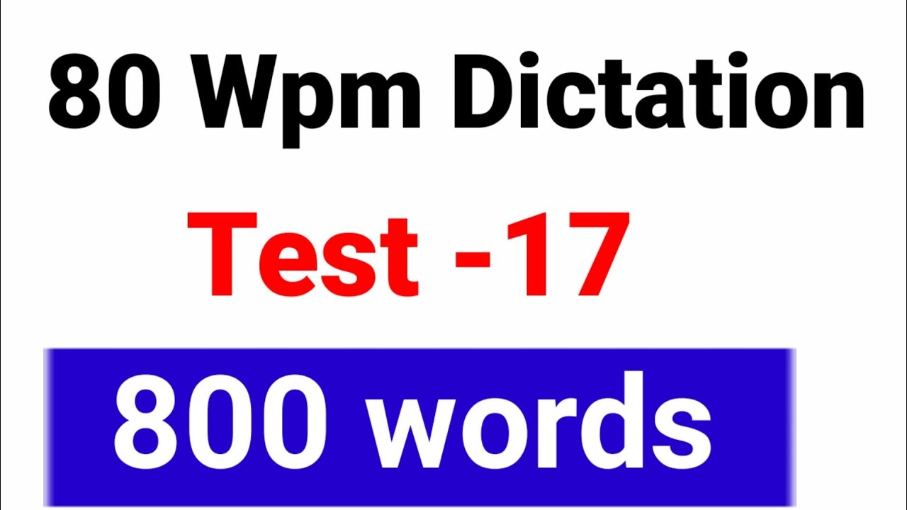 80wpm dictation || ssc steno dictation || esic steno dictation