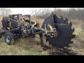 Trencher Prototype 2 - First Field Tests - 75 hp