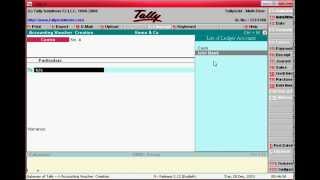 Cash Deposit and withdrawals in tally erp9