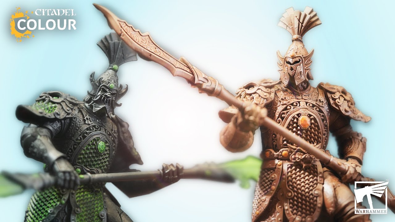 Two Cathayan Sentinel Schemes! | Warhammer: The Old World - YouTube