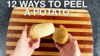 12 Ways to Peel a Potato by You Suck At Cooking 787,516 views 1 year ago 1 minute, 49 seconds