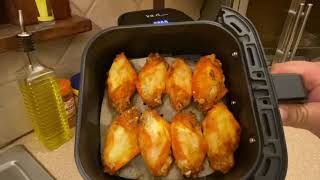 Instant vortex mini air fryer  Chicken wings