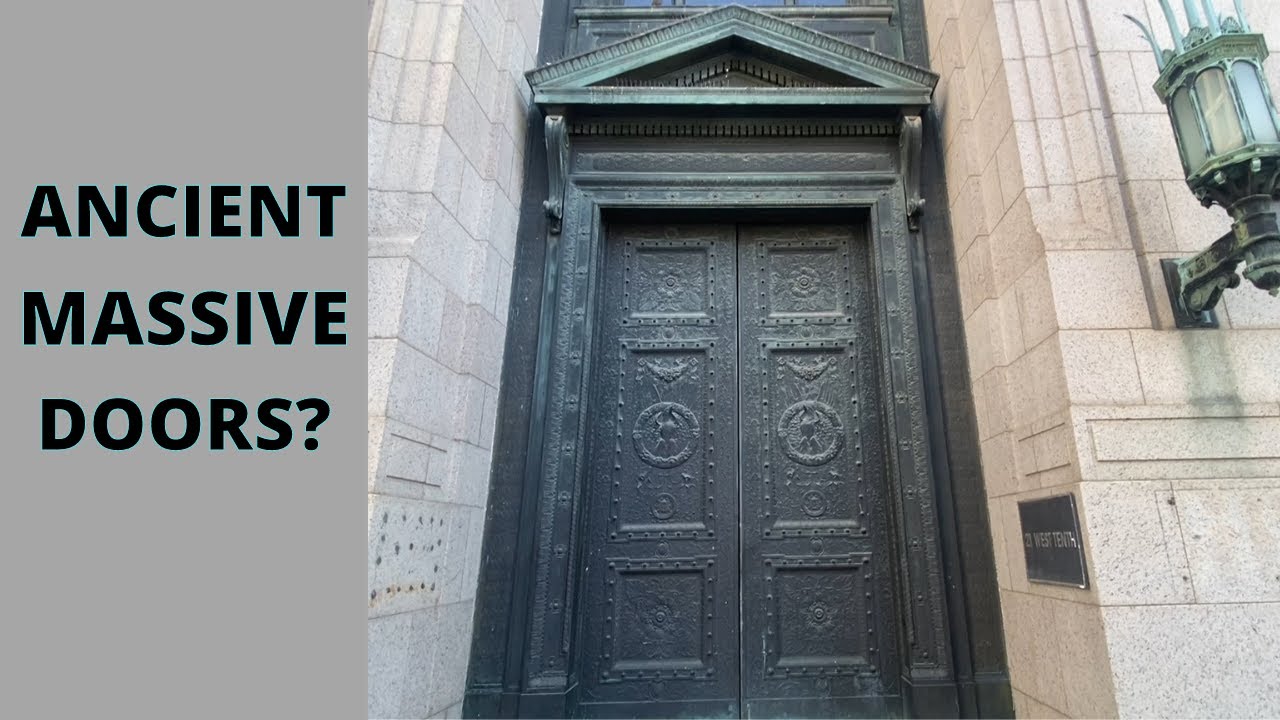 Ancient Giant Doors? Kansas City Mudflood YouTube