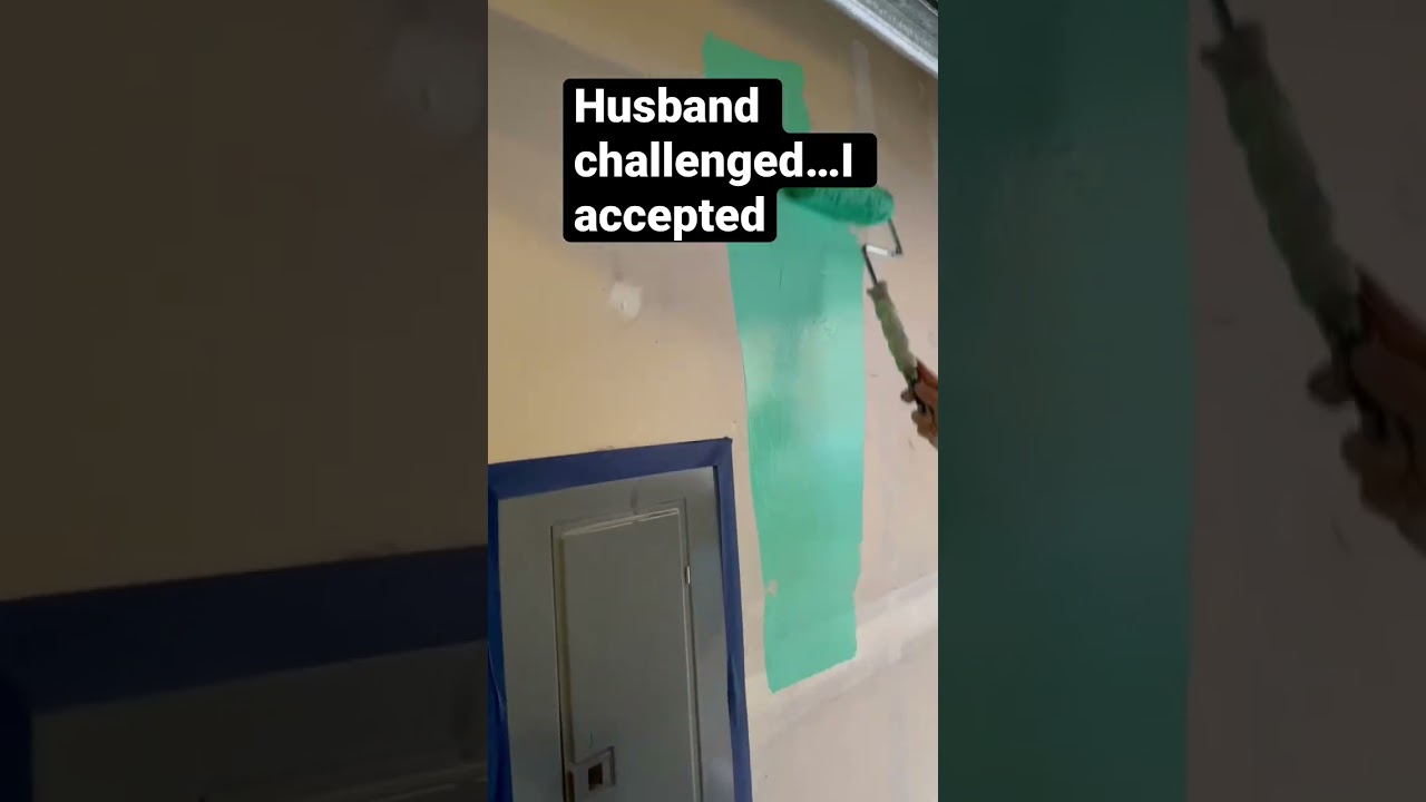 He challenged me and I had to do. 