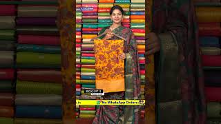 Matka Silk Gold Zari And Floral Design Sarees I Wholesale Shop I@RKCOLLECTIONSIN