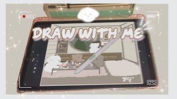 🍰Chill and Draw with me | #digitalart using Samsung Galaxy Tab | Infinite Painter app. Part 5