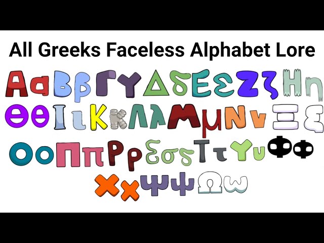 Pixilart - Greek Alphabet Lore Set by GrayBoi