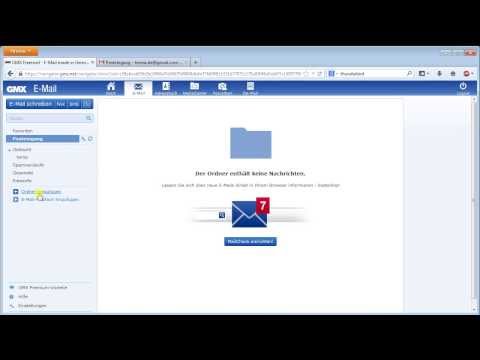 GMX Mail - Neuen Ordner anlegen und Filter erstellen