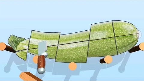 Very satisfying and Relaxing Fruit & Vegetable ASMR Slicing Delicious Game Slice it!!! Level 830-35