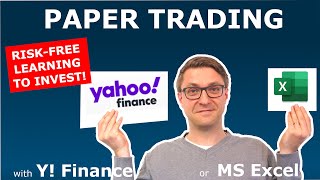 Paper Trading with YAHOO FINANCE and Microsoft Excel