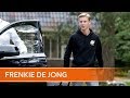 Frenkie de Jong voor de eerste keer bij het Nederlands elftal